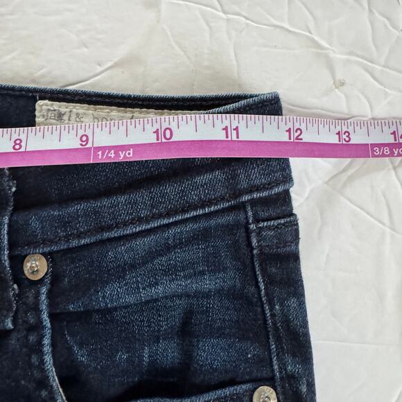 Rag & Bone Jean Women's Blue 24 Denim Skinny Ankle Zippers - Picture 7 of 11